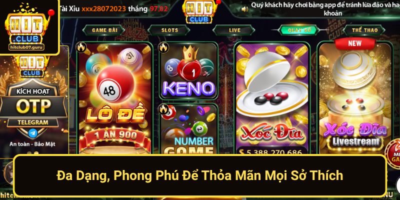 Da Dang Phong Phu De Thoa Man Moi So Thich 1
